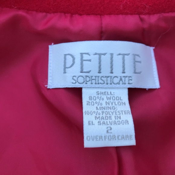 Sophisticate Petite Women Blazer Full Zip Jacket - Picture 5 of 8